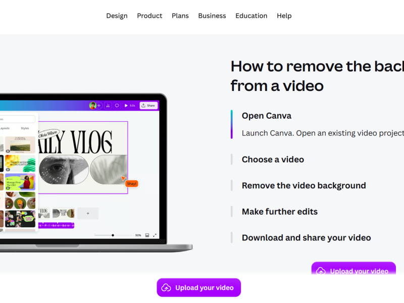 Canva Video Background Remover